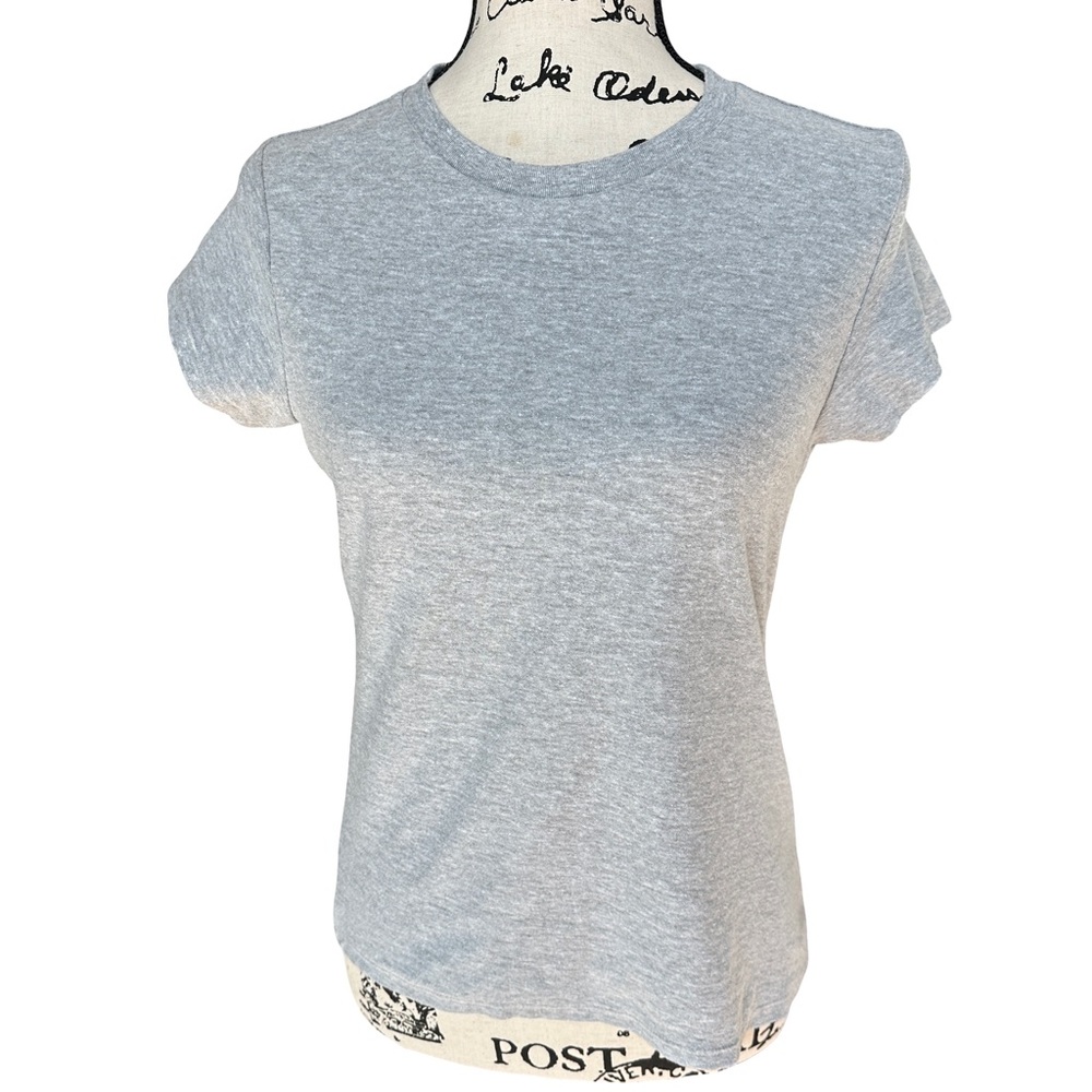 BDG Spill The Tee Urban Outfitters Gray Cropped Basic Tee Short Sleeve XS - Picture 8 of 13